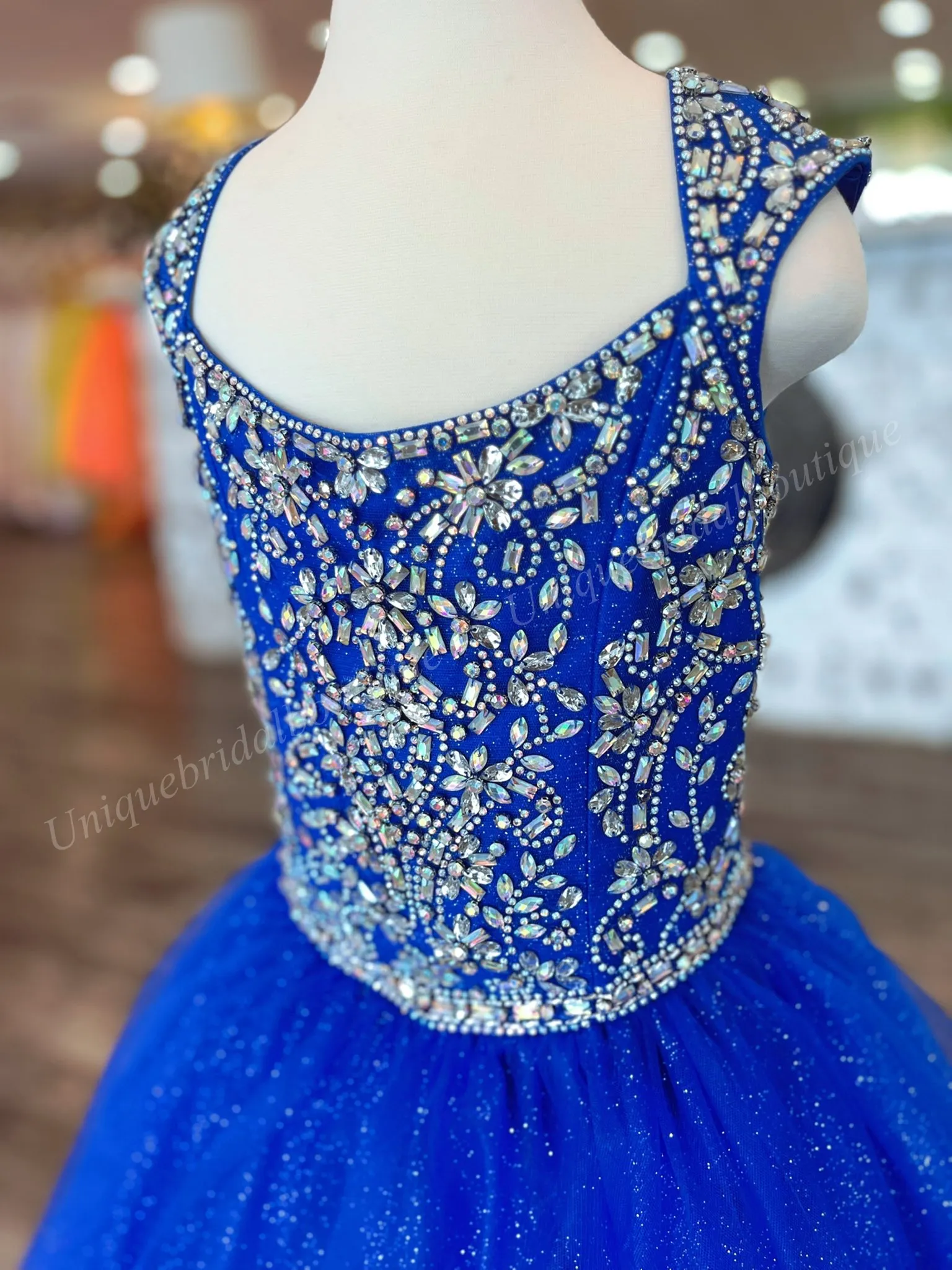 bluegirl dress Royal Blue Dress For Girl | Ana Girl Dress Royal Blue