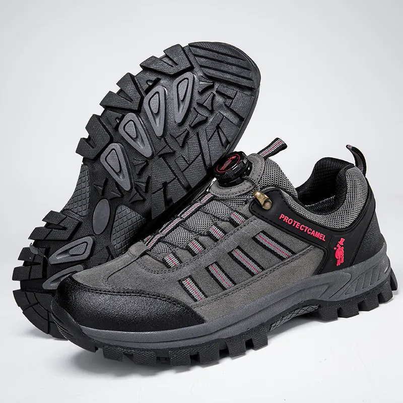 PROTECTCAMEL Designer Free Shipping Hot Outdoor Sports Running Casual Anti Slip Light Hiking Shoes Green Grey Brown_desvips.com