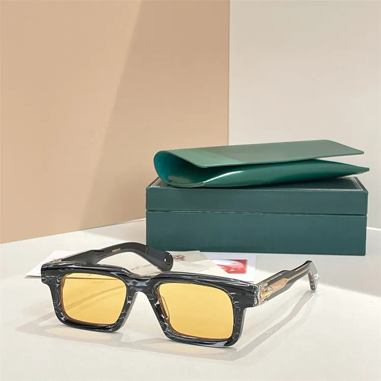 Vintage Square Acetate Polarized Sunglasses Small Fit UV400 Joopin Acetate Square Sunglasses Men Polarized UV400  main image 2