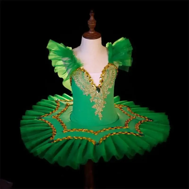Bourgondië Ballet Dans Tutu Rok Voor Meisjes En Vrouwen Pannenkoek Tutu BLL001-5