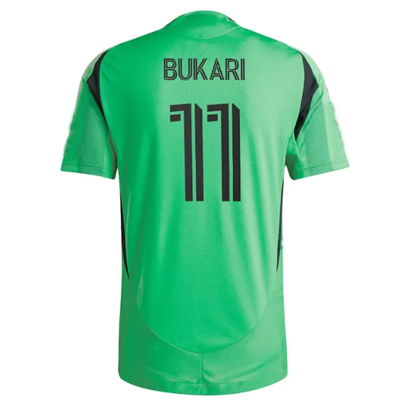 2025 Austin FC Mexico Soccer Uniform Featuring VAZQUEZ, ILIE