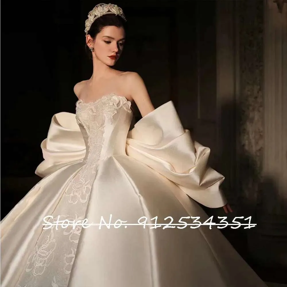 large satin bow for wedding dress Uxcell Satin Big Bow for Wedding Dresses, Long Detachable Satin Bow Sweep Train for Formal Dress