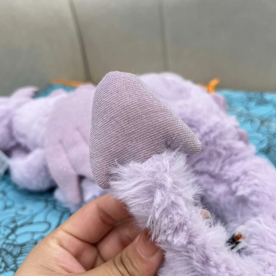 ぬいぐるみ 人形 50 センチメートルロング パープル ドラゴン