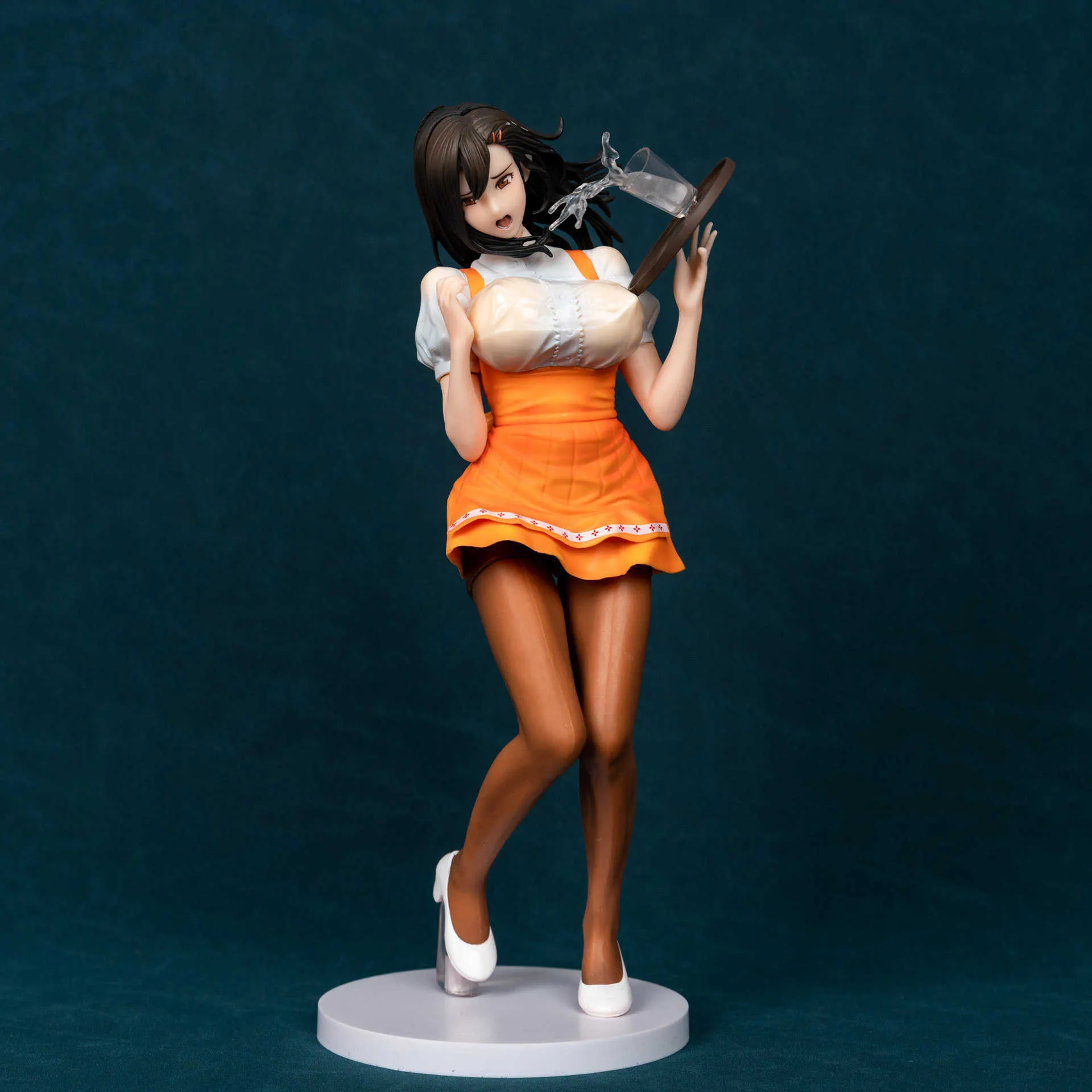 Renmei Action Toy Figures 29cm Waitress Uniform Anime From