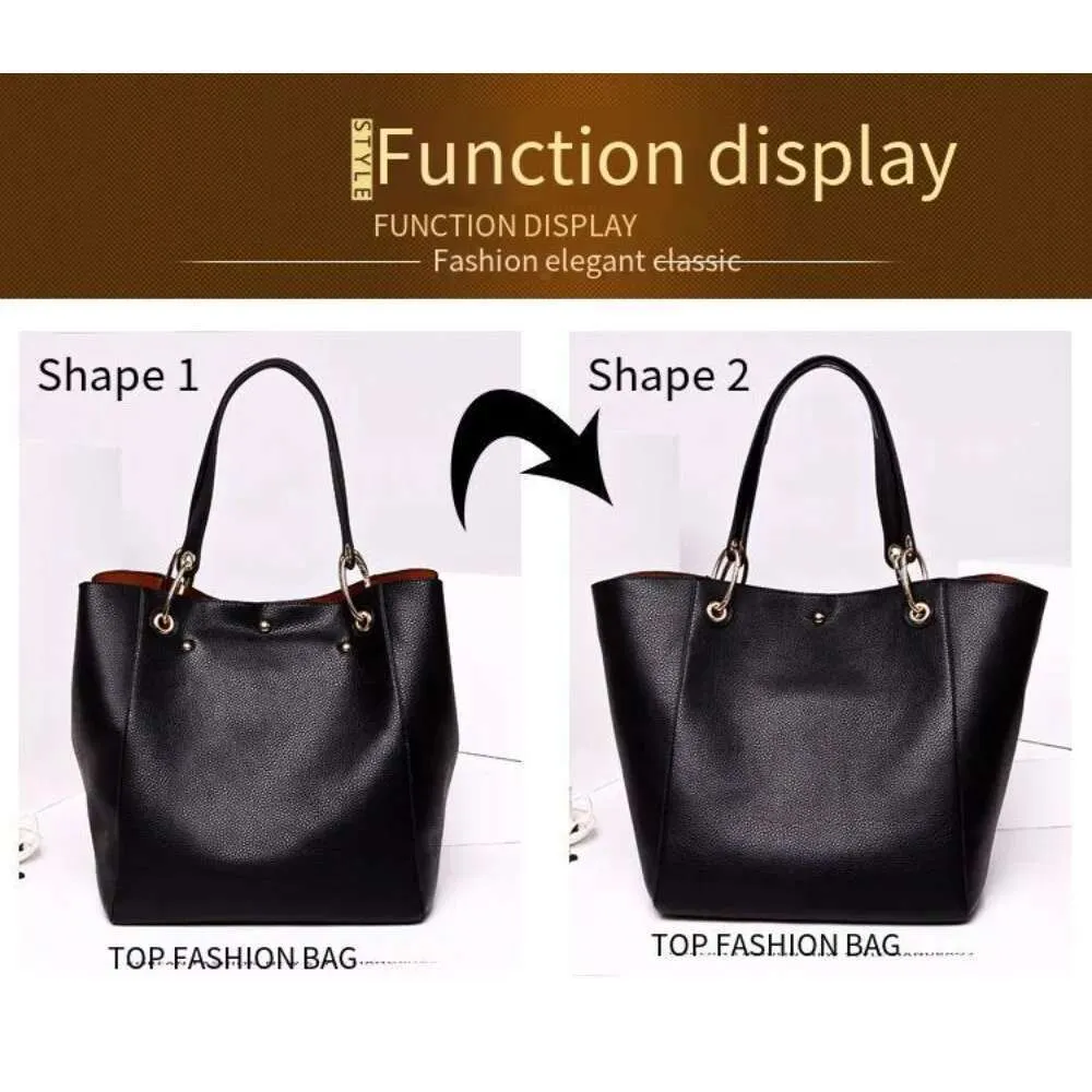 Work Bags For Women S-ZONE Nylon Basic Large Work Tote Bag For - Main Image