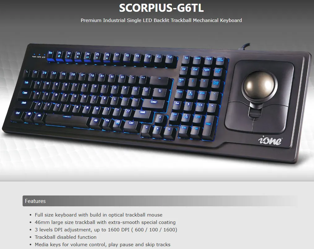 Illuminated Wireless Keyboard Mouse Combo With Integrated