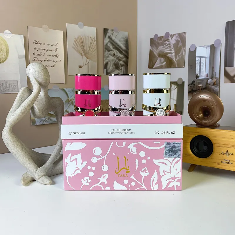 Eau De Parfum Spray 3 x 30ml Unisex Floral Scent Perfume for Daily