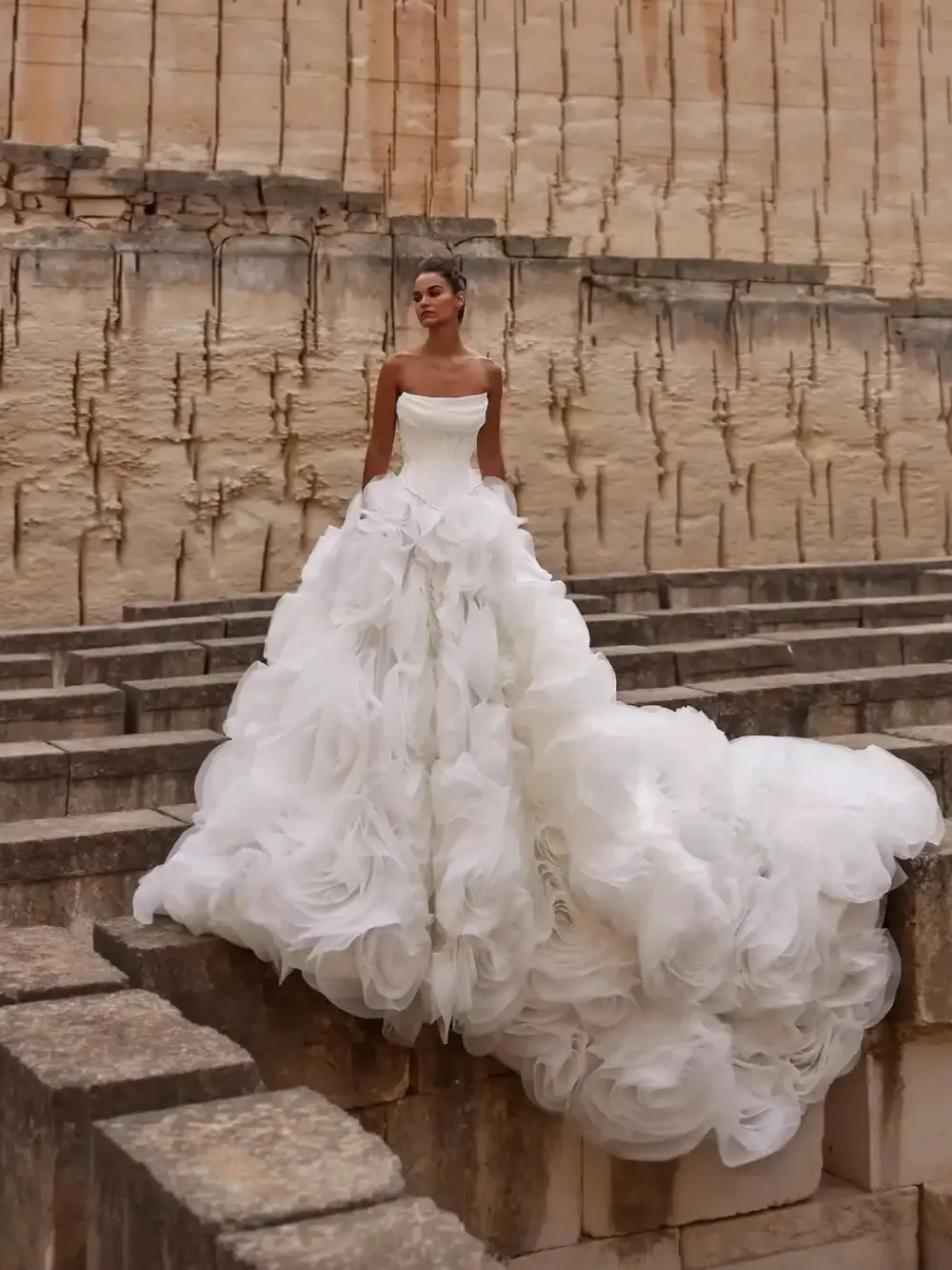 Customized Wedding Dresses A Line Strapless... From Meetwedding, $312.27 |  DHgate.Com
