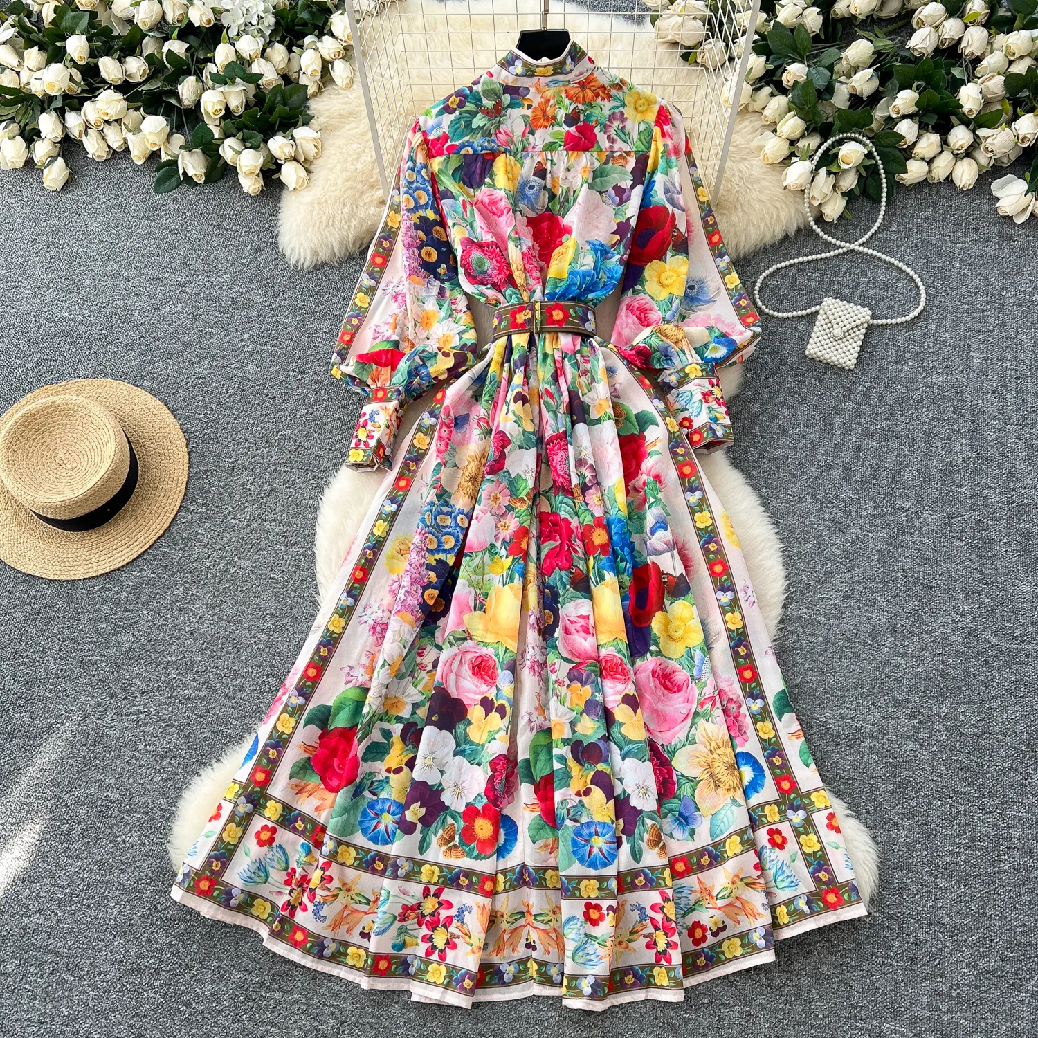 Floral Long Sleeve Chiffon Dress Women Ankle-Length Linen Blend A-Line Summer from Dhgate Basic & Casual Dresses - price 35.18 Floral Long Sleeve Chiffon Dress Women Ankle-Length Linen Blend A-Line Summer from Dhgate Basic & Casual Dresses - price 35.18