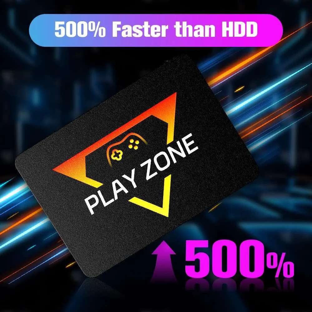 Palyzone Playzone 1TB Retro Gaming SSD - 16000+ Emulated Games, 86 Pre-Installed ...
