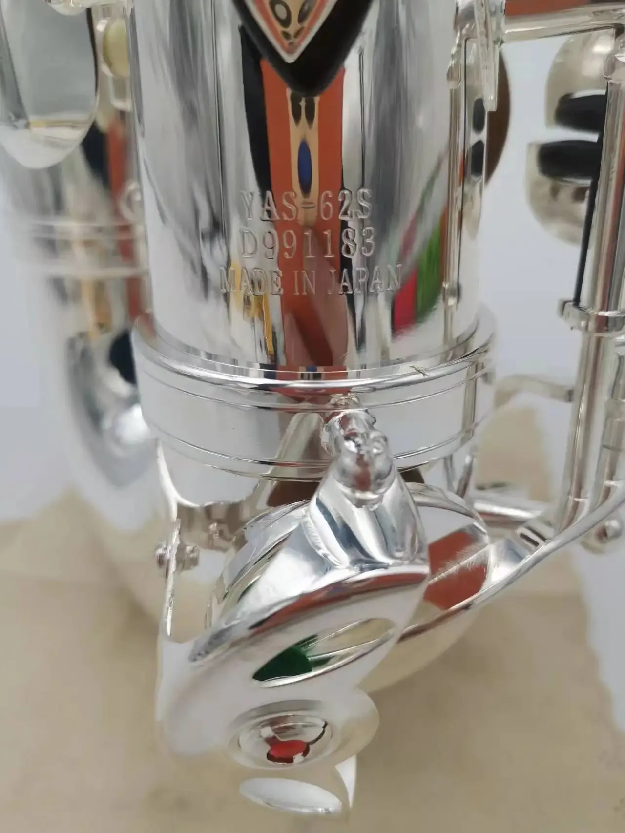 Popular Saxophone Alto YAS-62 E sax Silver Musical instrument High Quality With Case All Accessories