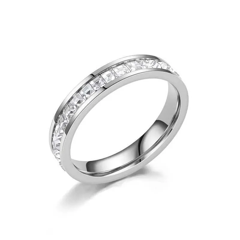 Bague de luxe unisexe en acier inoxydable avec oxyde de zirconium_voghion.com
