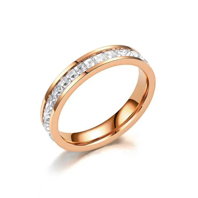 Bague de luxe unisexe en acier inoxydable avec oxyde de zirconium_voghion.com