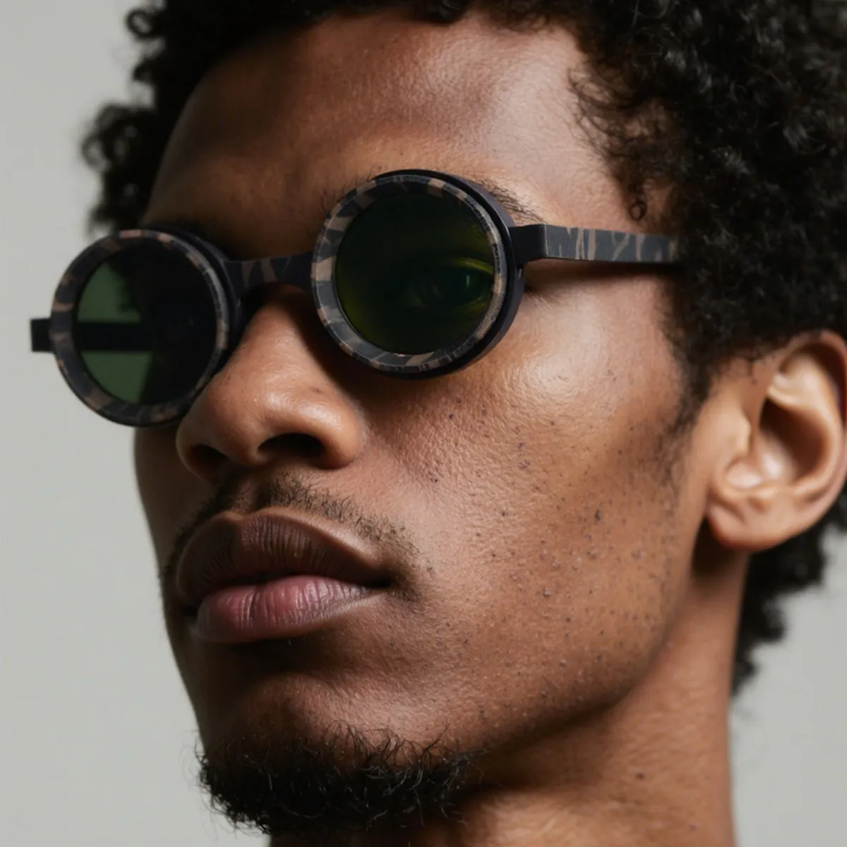 Lightweight Polarized Sunglasses - Round Frame with UV Protection Amazon.com: WearMe Pro Drew Women main image 3