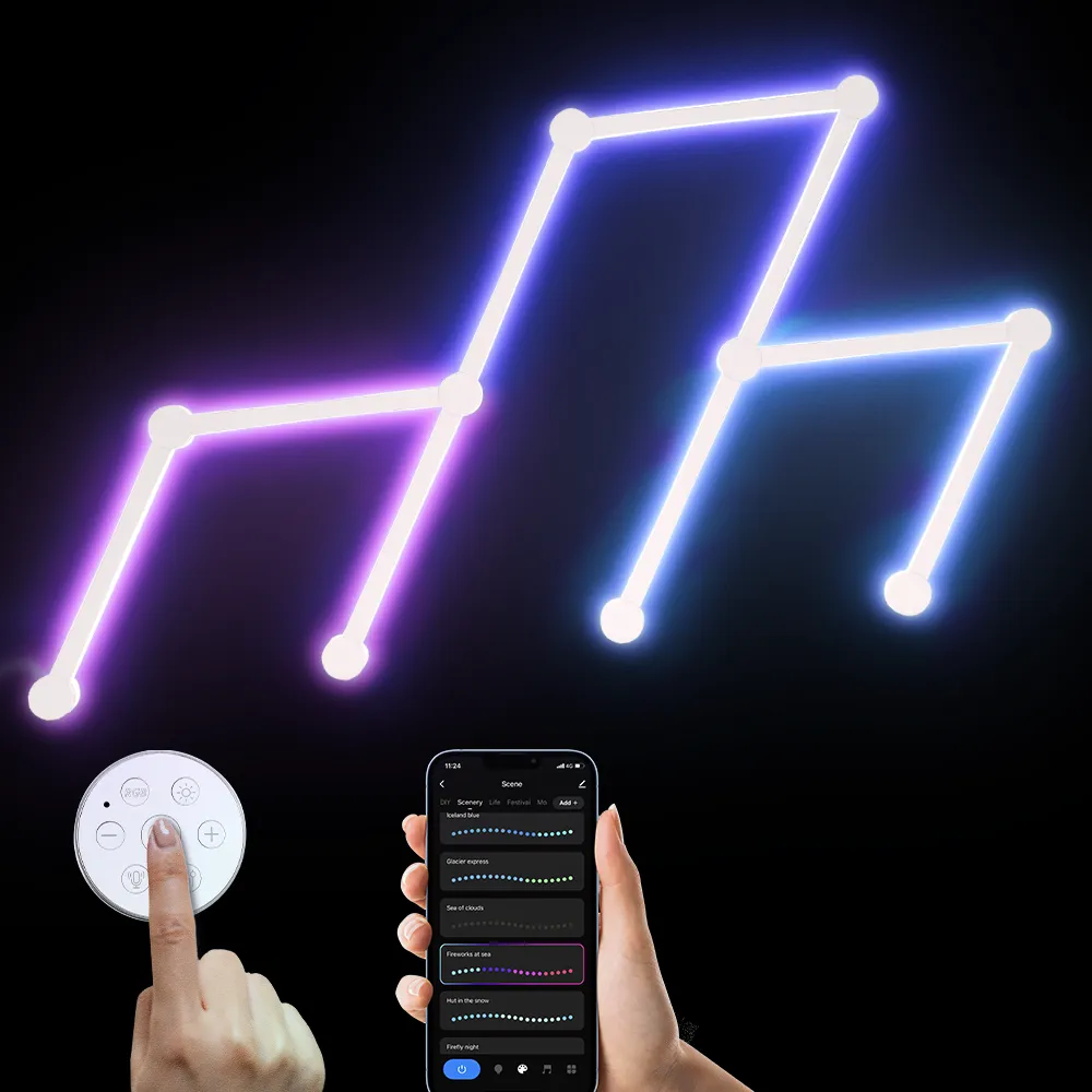 Smart RGB Graffiti Phanteks Neon Rgb Strip With App Control For Modular ...