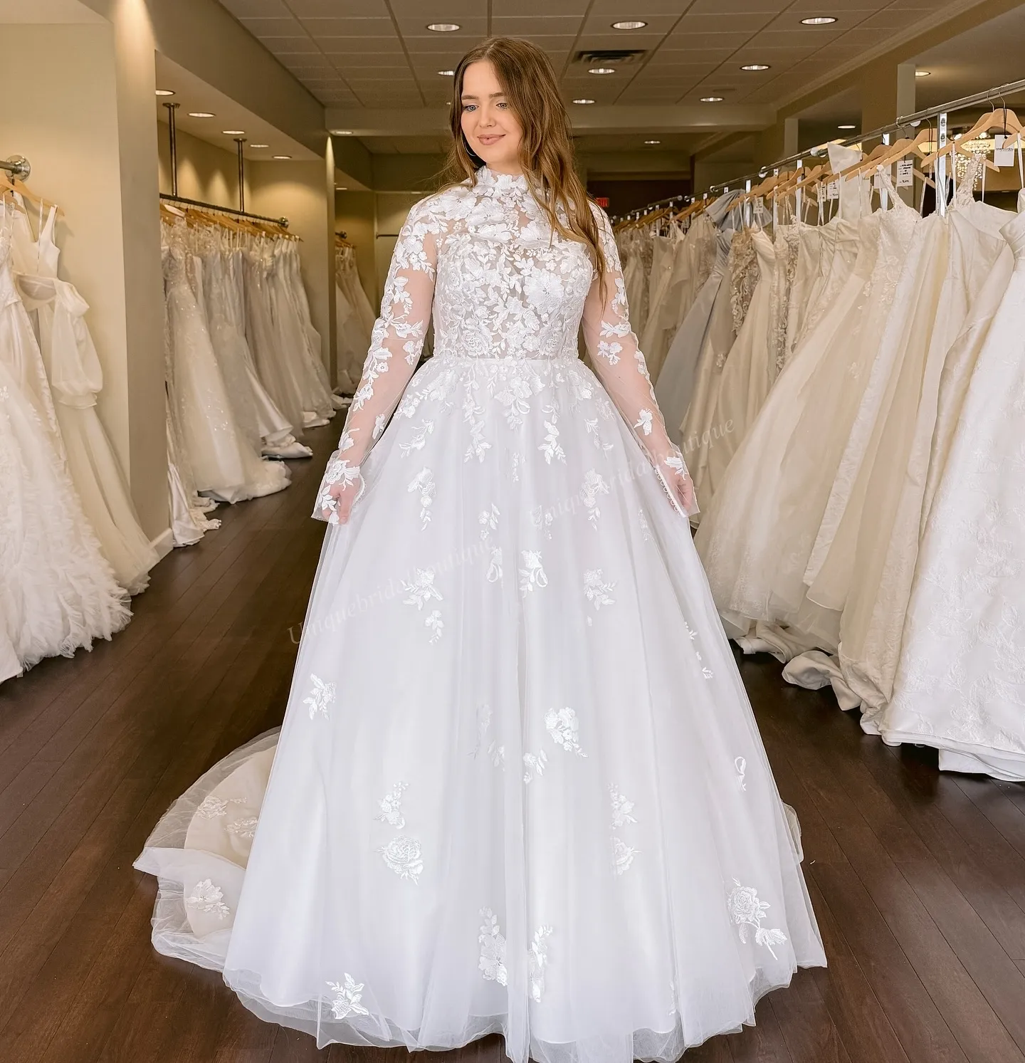 Ivory Blush Butterfly Wedding Dress 2026 With Sheer... From  Uniquebridalboutique, $171.19 | DHgate.Com