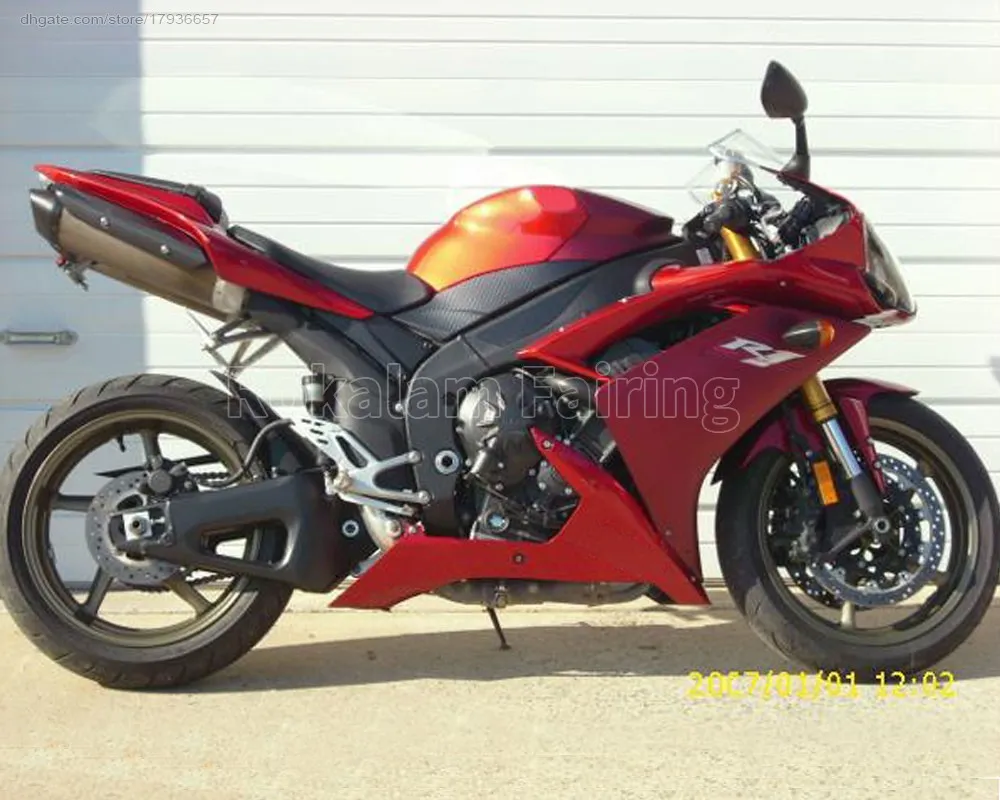 Full Fairing Kit For Yamaha YZF-R1 2007-2008 – ABS Plastic