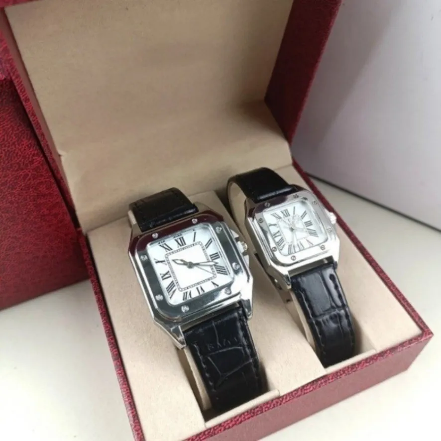 Stainless Steel Matching Couple Watches Quartz Set of 2 OLEVS Stainless Steel Couple Watches, Diamond Romantic  main image 3