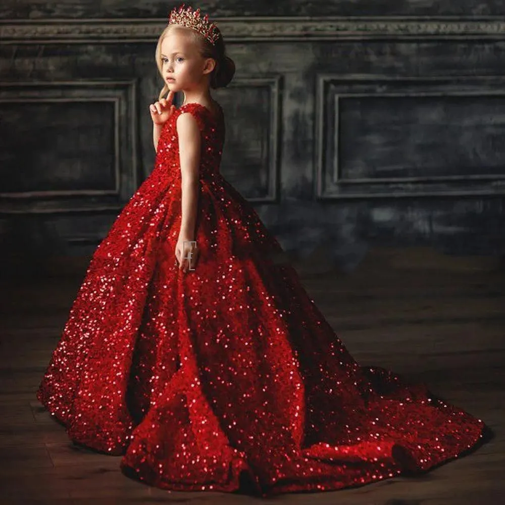 red prom dresses for 11 year olds Red Princess Dresses For 13 Year Olds Chirstmas Red Dress For Girl New Year  Kid Princess