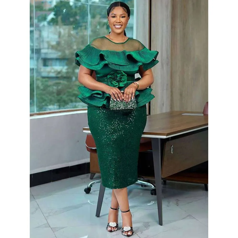 Elegant Women Luxury Party Dresses Dashiki Sequins... From 48,86  | DHgate