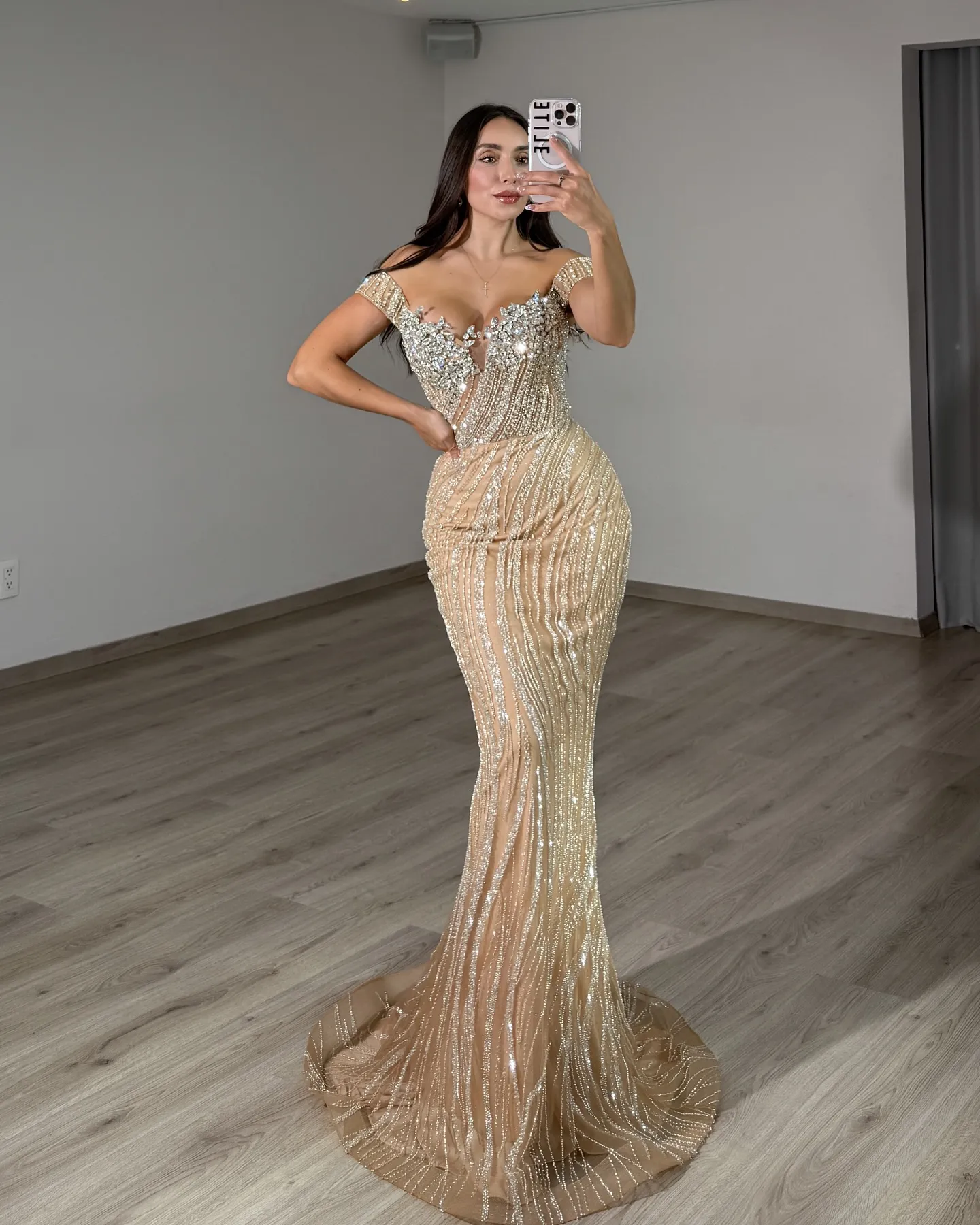 Elegant Evening Dresses Off Shoulder Sequin Beaded... From Romanticggowns, $228.76 | DHgate.Com Elegant Evening Dresses Off Shoulder Sequin Beaded... From Romanticggowns, $228.76 | DHgate.Com