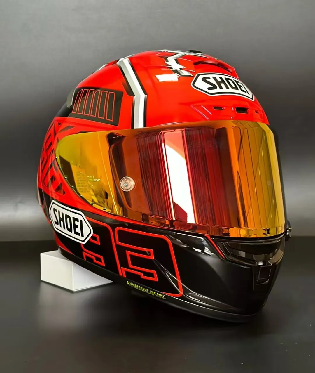 Casco De Motocicleta Integral Shoei X14 Rojo De 108,55 € | DHgate