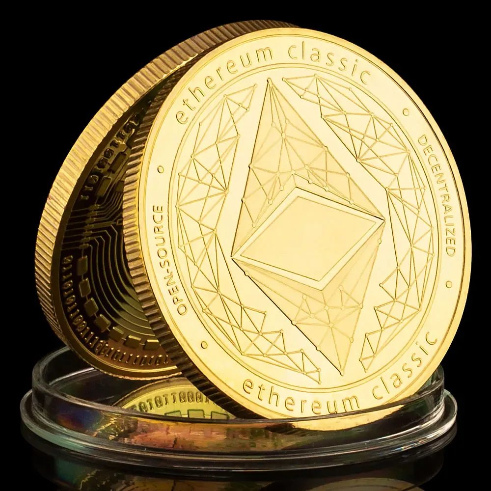 Gold Plated Commemorative Coin Collectible Physical Cryptocurrency Token,  Ethereum Art Souvenir Gift From Dh911256299, $15.55 | DHgate.Com
