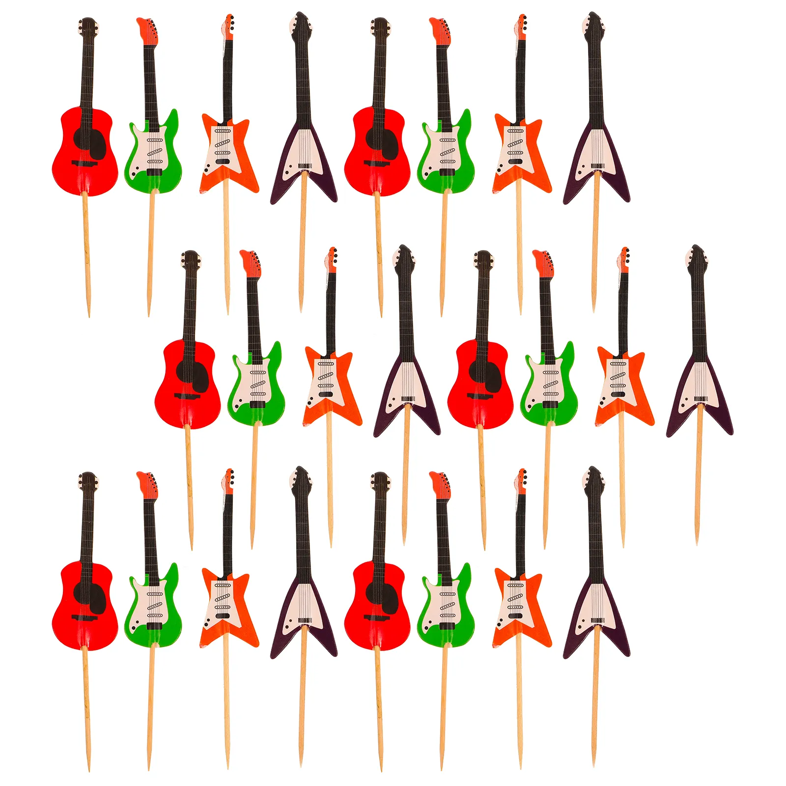 Guitar Shaped Cupcake Cake Insert Set For... From Dh4402004, $17.45 ...