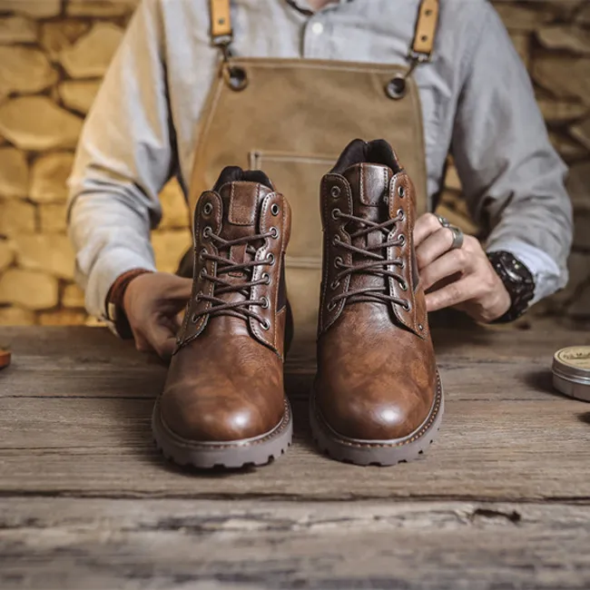 Martin Classic Mens Outdoor Ankle Boots Top Quality... From  display picture 1
