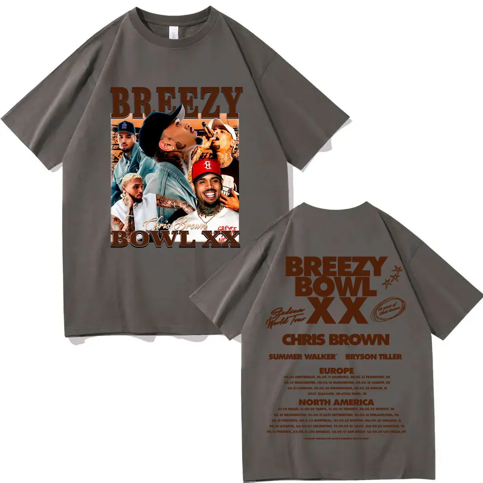 Mens Cotton Polyester Knit Graphic T Shirt 2025 Casual Oversized