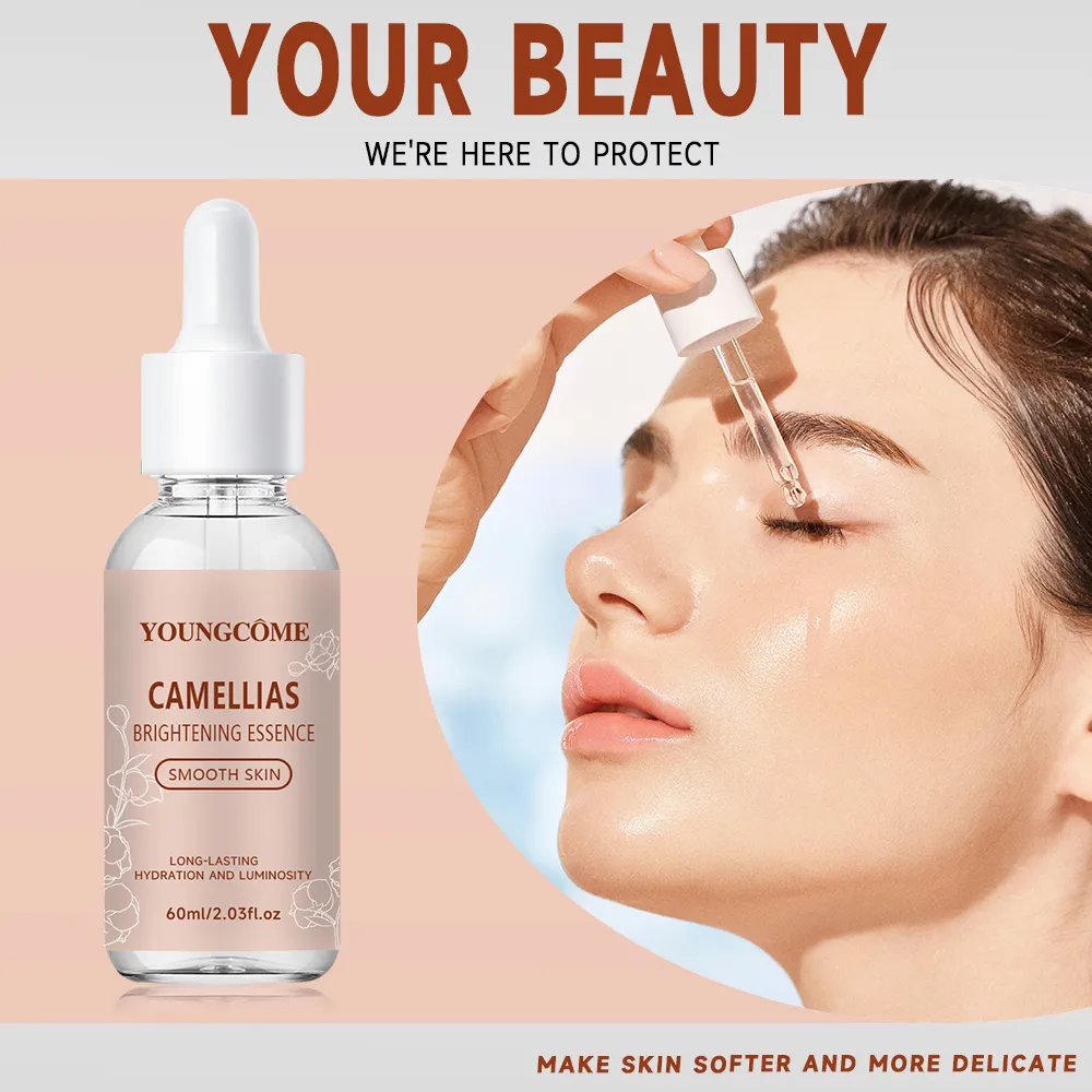 Camellias brightening essence Skin Brighten Skin Moisturizing Soothing Oil Control Face Serum Korea skin care products 2025 New