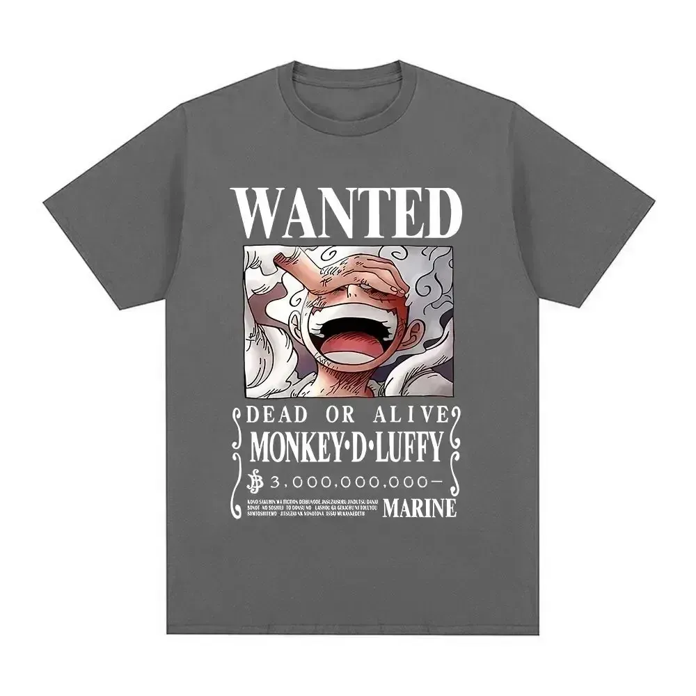 Wholesale Luffy Gear 5 Mens T Shirts Japanese Anime One Piece