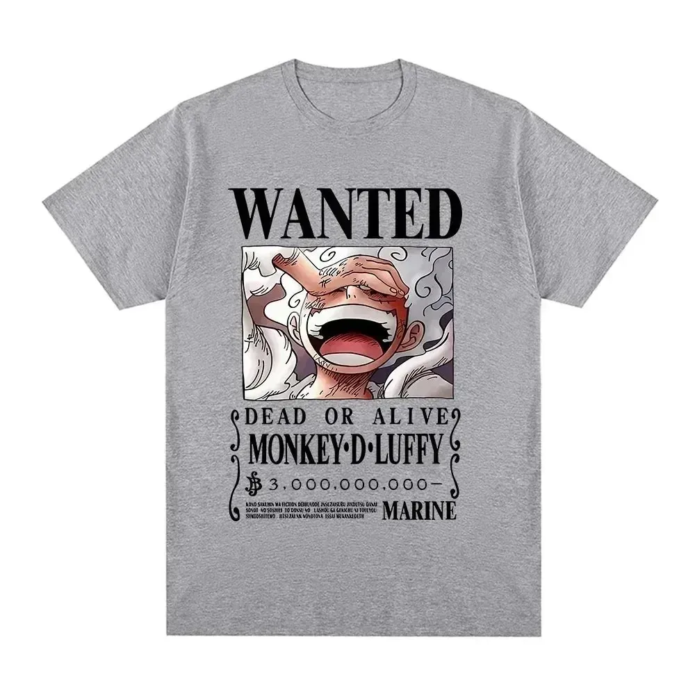 Wholesale Luffy Gear 5 Mens T Shirts Japanese Anime One Piece