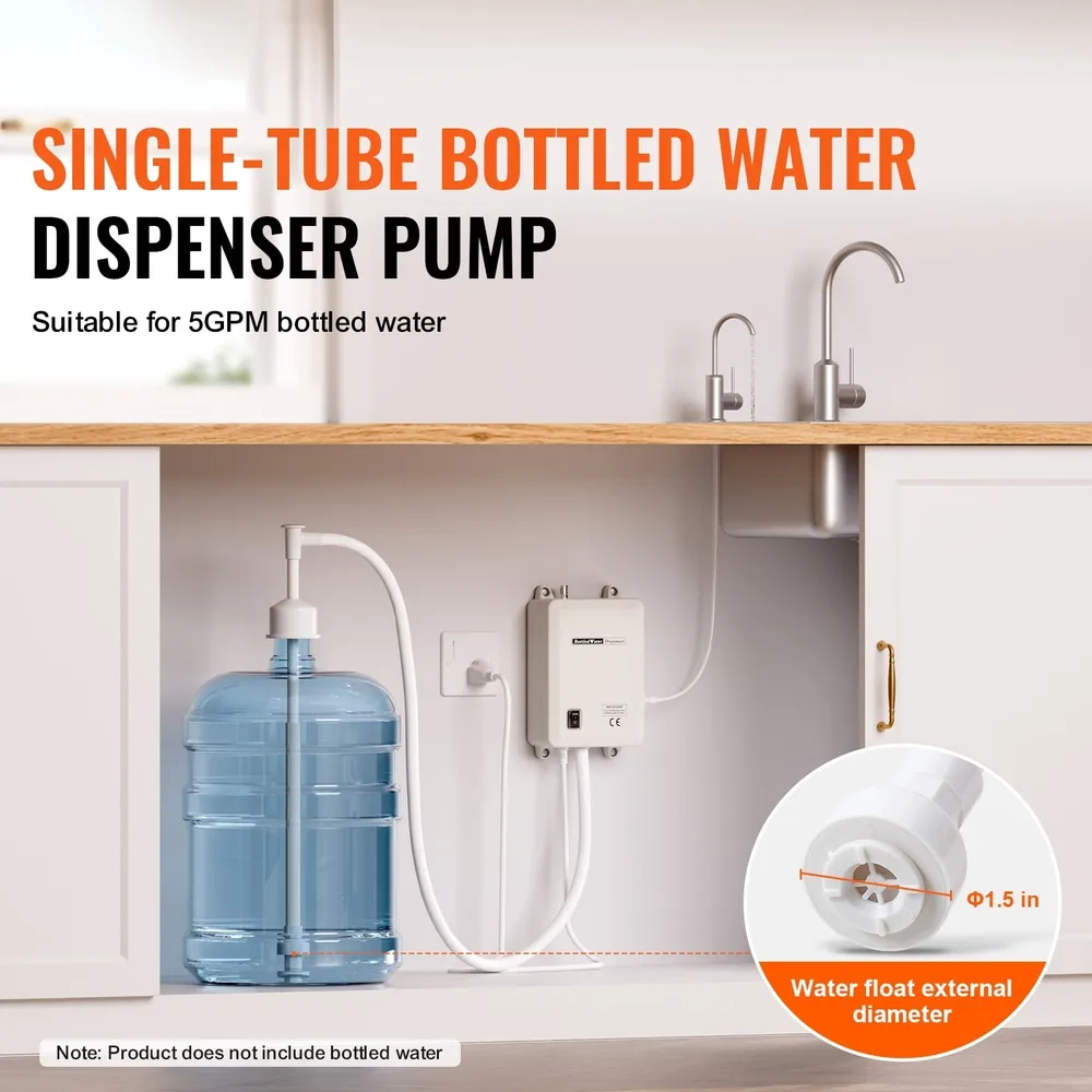 Water Bottle Pump 5 Gallon Water Bottle Dispenser USB Charging Automatic Drinking Water Pump