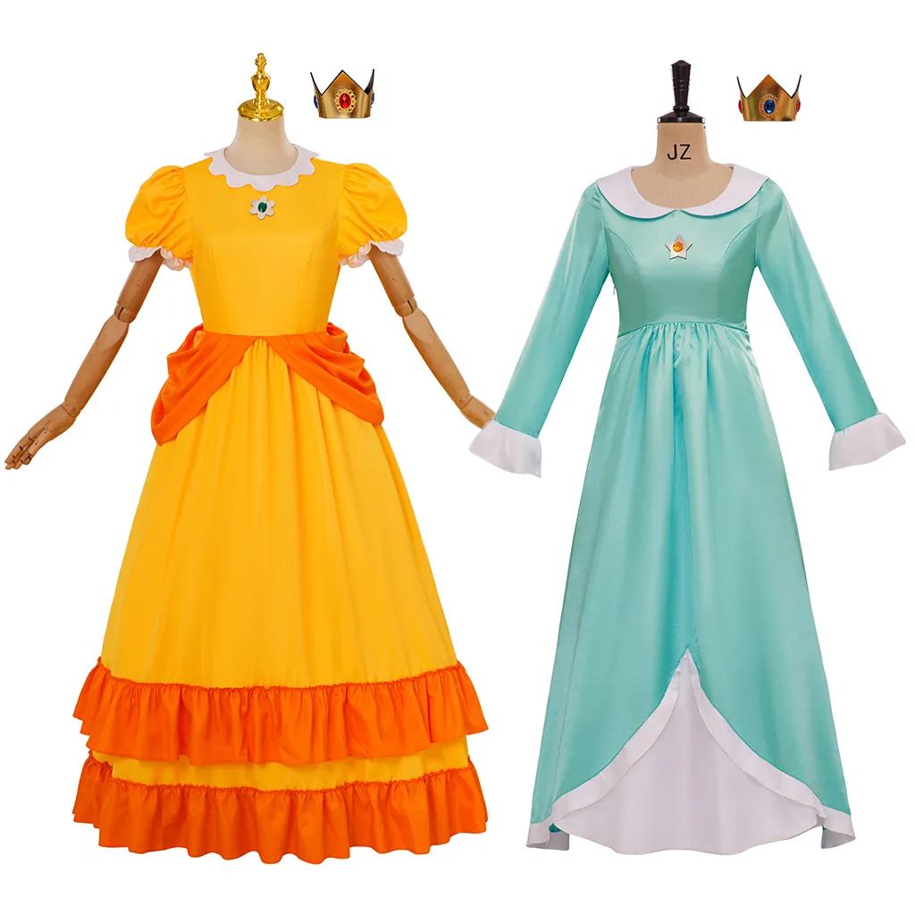 daisy princess dress Strapless Floral Organza Ball Gown Size 14 / Ivory Floral Applique Daisy Cosplay Dress, Rosalina Costume,