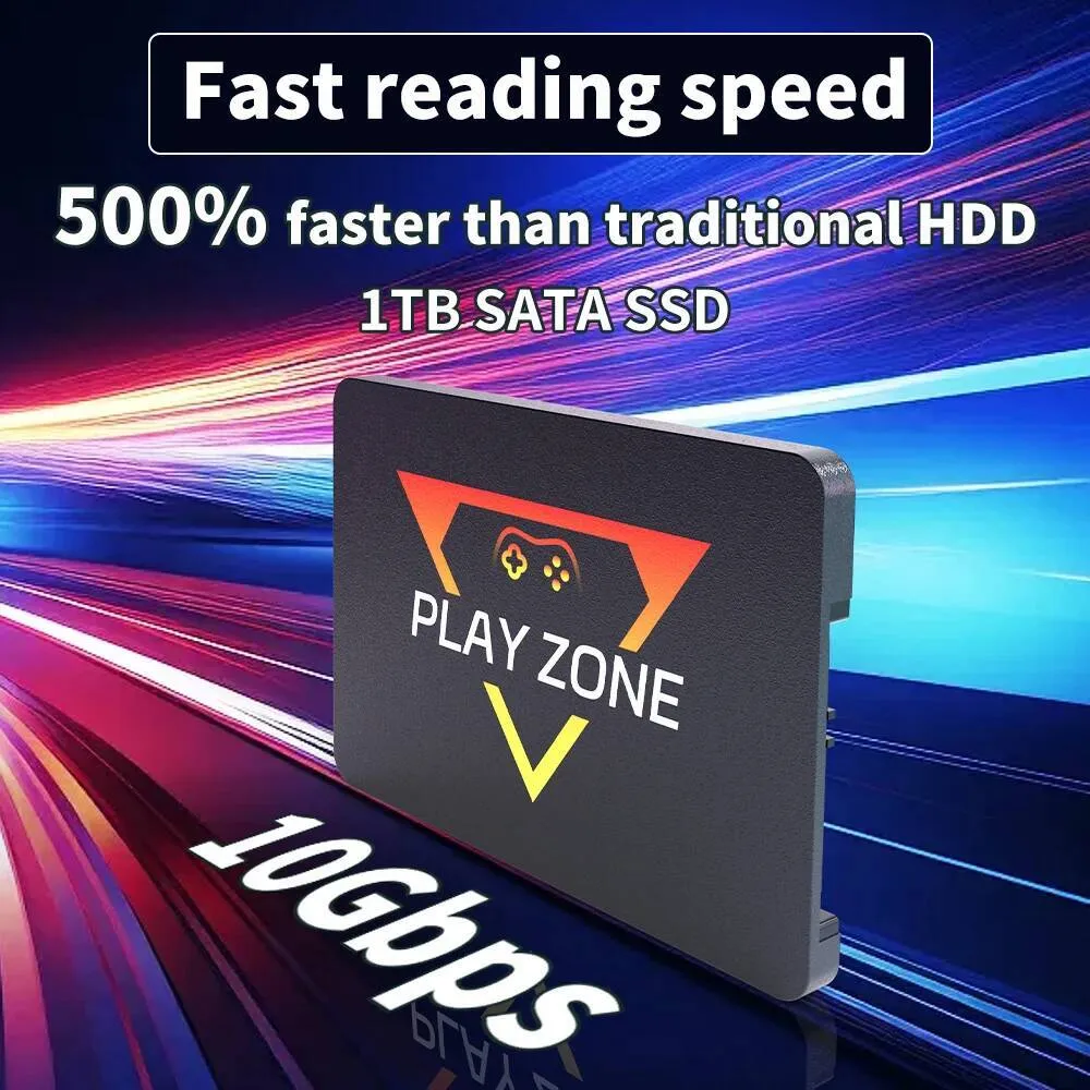 Play Zone 1TB Gaming SSD 80+ Emulator PS5/PS4/Switch/XBOX/PS3/PS2