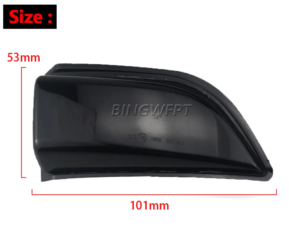 LED Dynamic Turn Signal Light Side Mirror Sequential Lamp Blinker Indicator For Volvo XC70 III 2008-2016 XC90 Facelift 2007-2014
