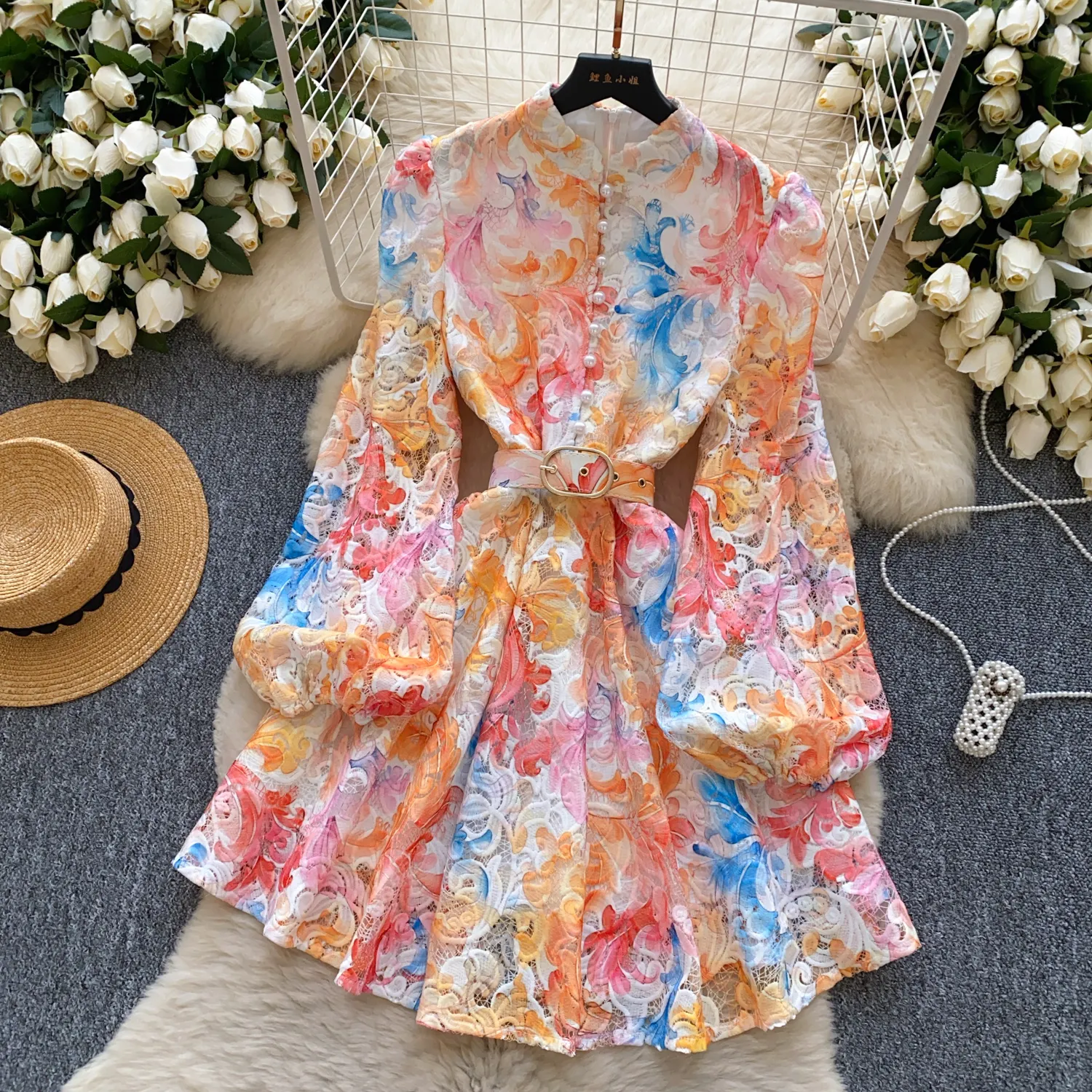 chinese dress ladies SheIn Women's Shirred Ruffle Long Sleeve Mini Dress Square Neck Flowy A  Line Short Dresses, Light Green, XS : Amazon.co.uk: Fashion main image 0