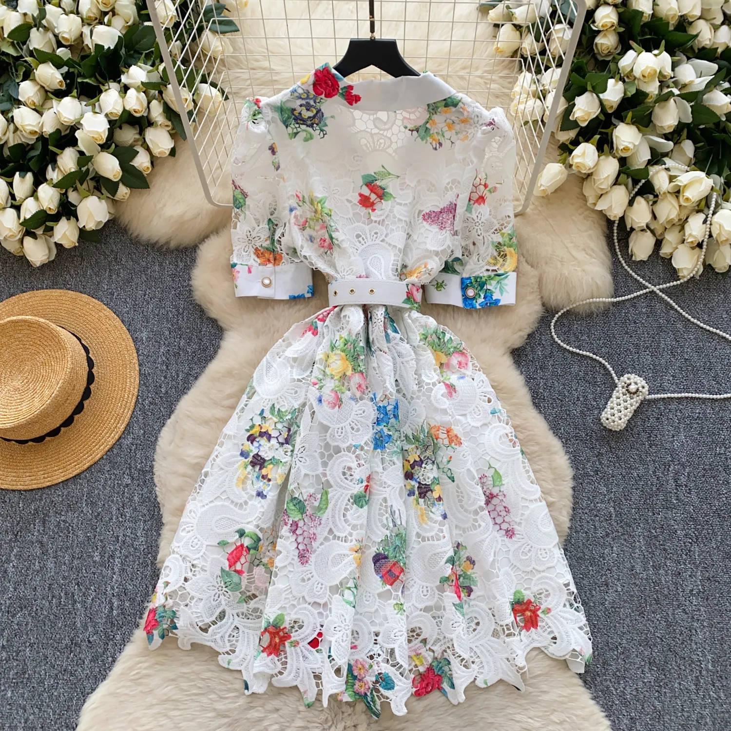 Casual Dresses 2025 Summer Holiday Gorgeous Flower