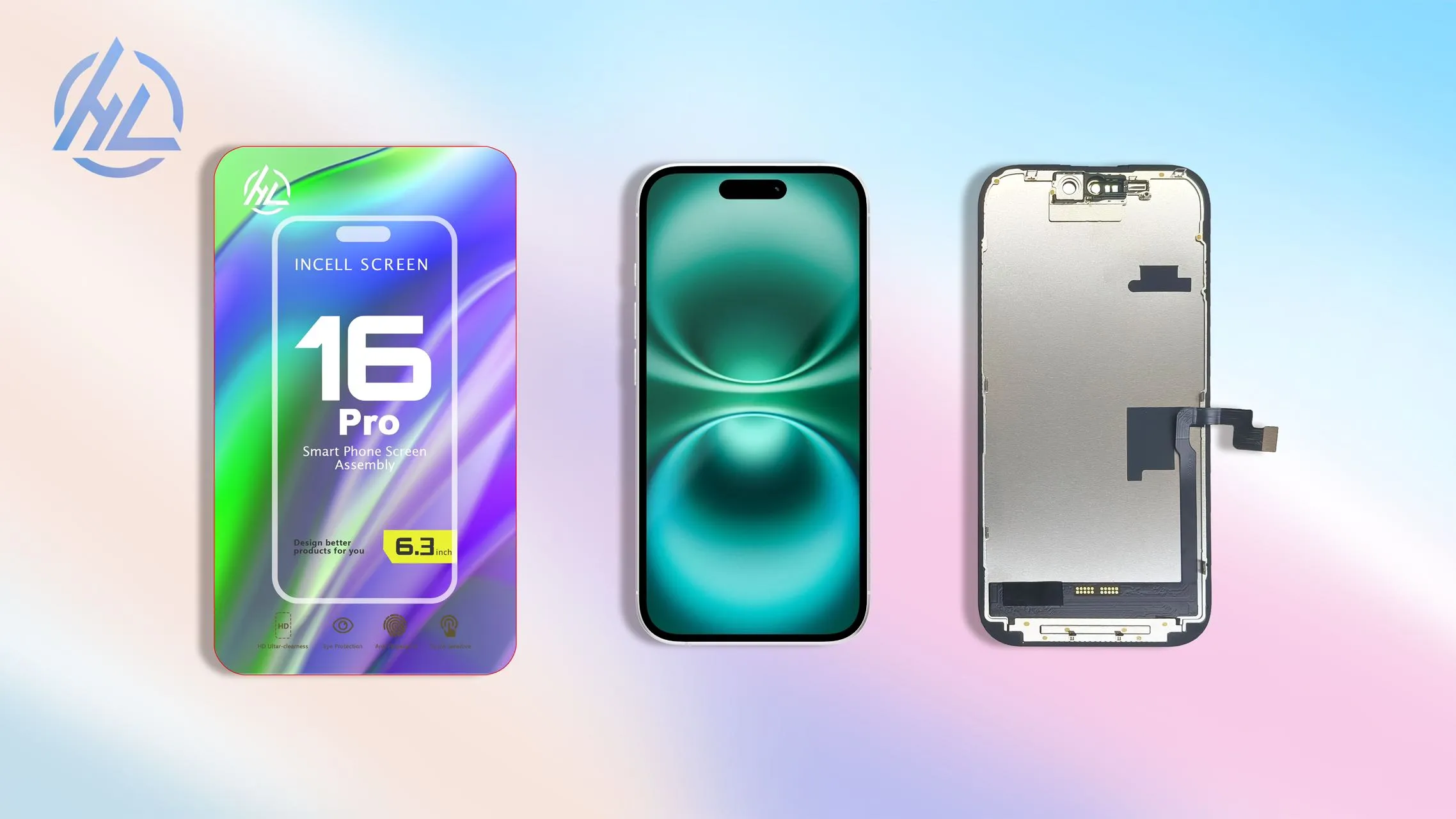 thumbnail image 2 of For IPhone 16 Pro 6.3 2 of 6