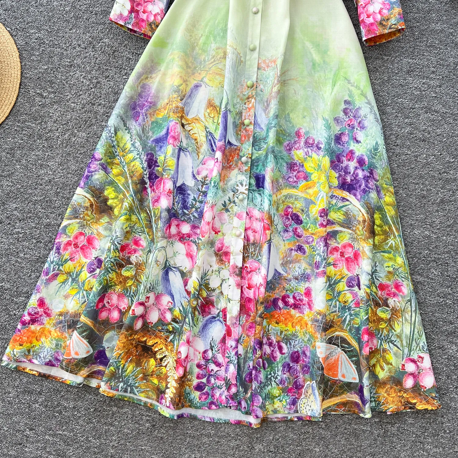 Casual Dress Womens Vintage Flower Maxi Dress ... From Xiongstore, $36.19  In Bulk | DHgate.Com