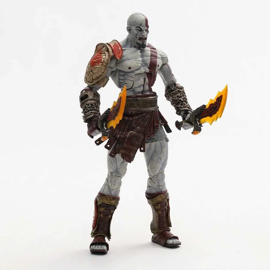 NECA God of War Kratos Action Figure ABS Plastic for Ages 11 and