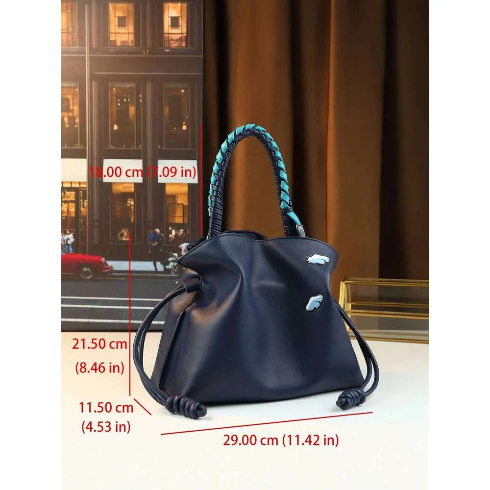Fashion Casual Portable Drawstring Handbag for Women, Soft PU Mini ...