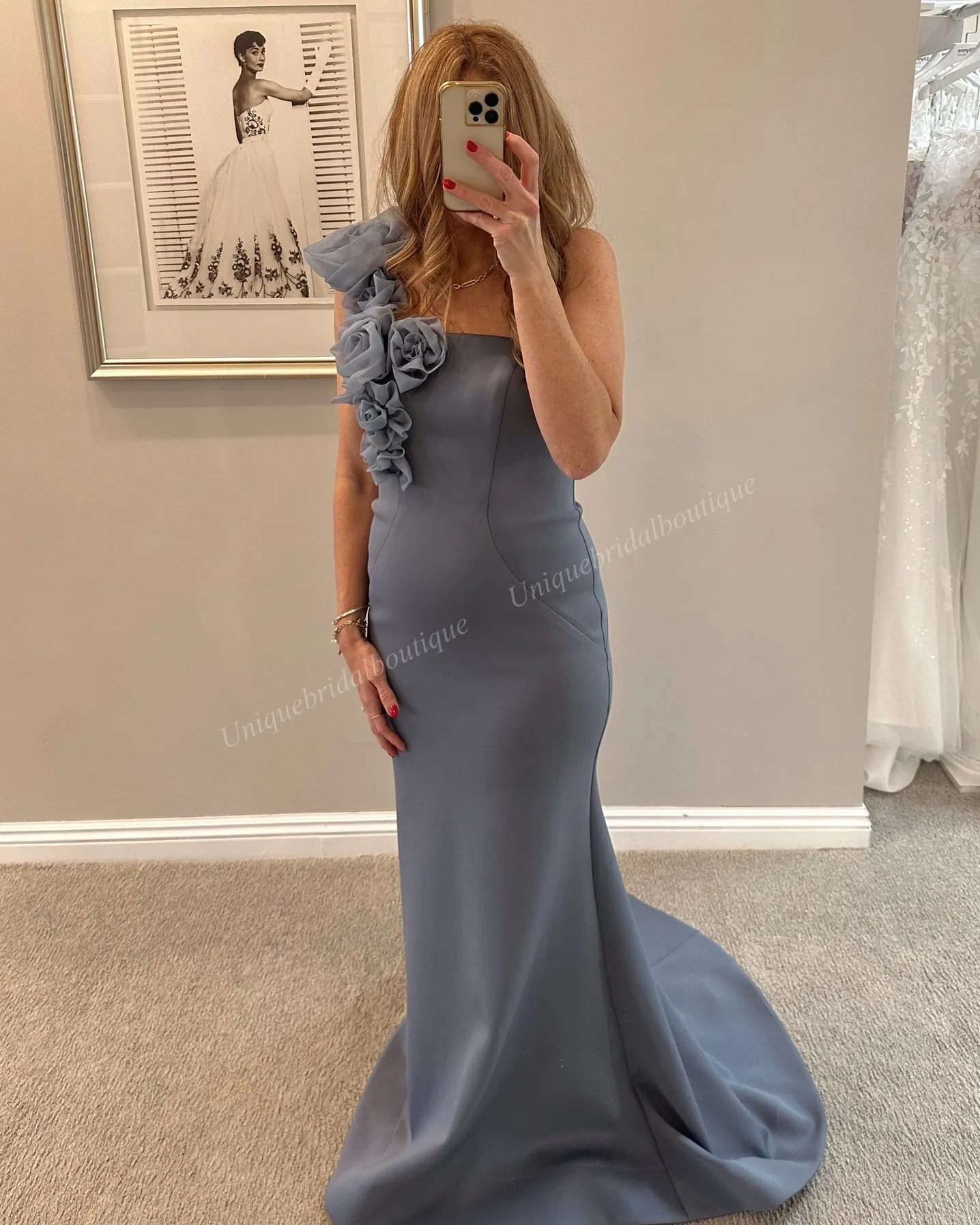 ibiza beach dress Silk Maxi Ibiza Dress Aqua Pebbles – Butterfly Boutique main image 0