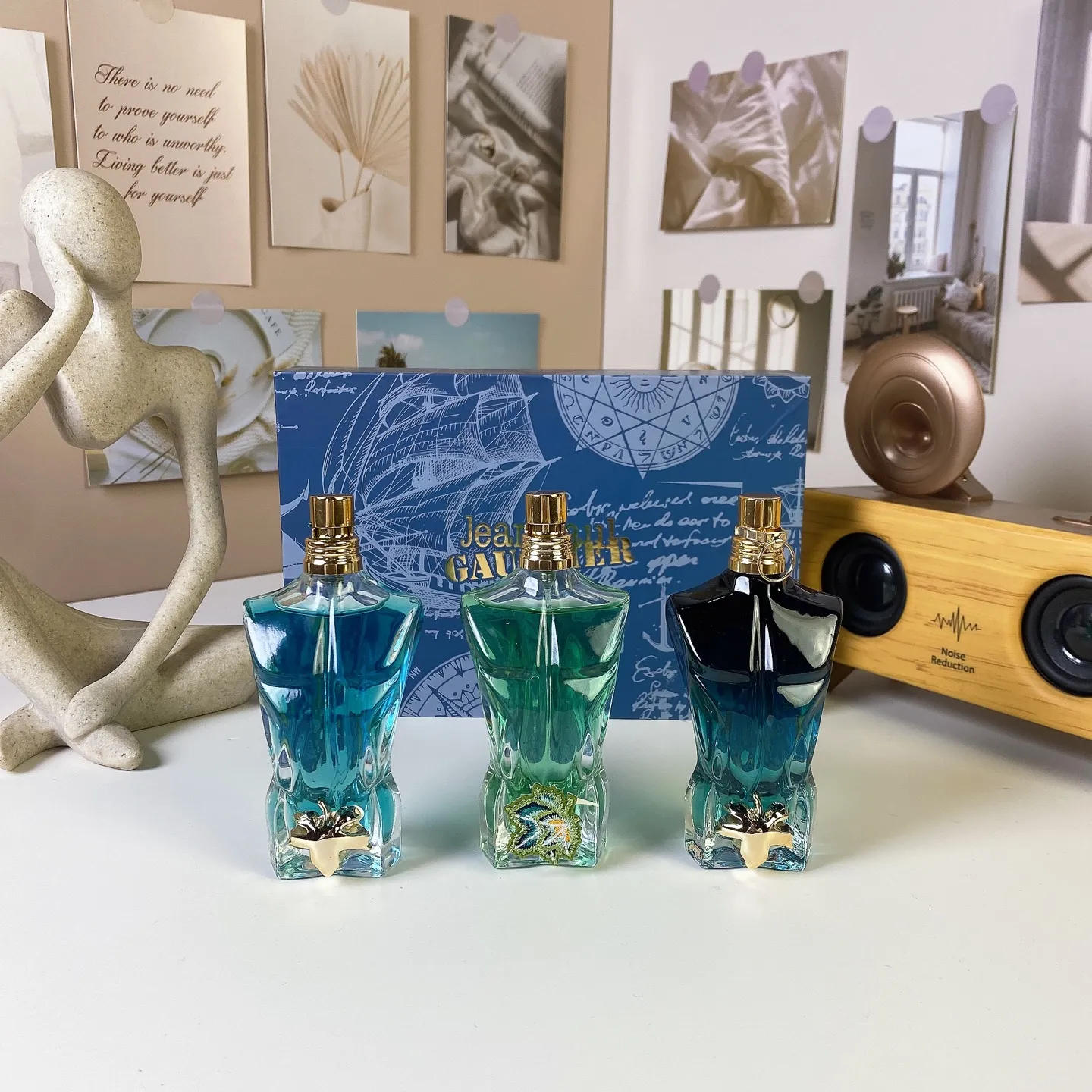 Travel Fragrance Set: Three Distinct Eau De Toilette From