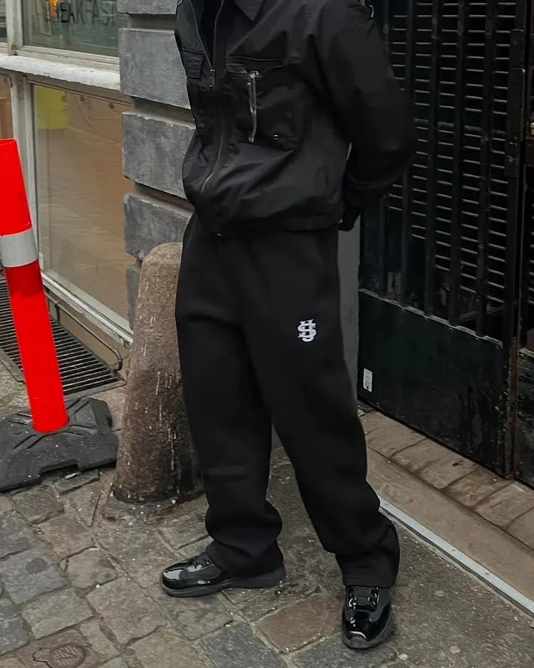 SUVENE Men Women Vintage Sweatpants Y2K Clothes Daily Basics