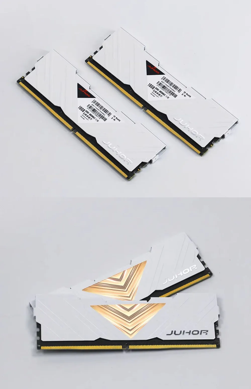 JUHOR DDR4 RGB Memory RAM 16GB 8GBx2 / 32GB 16GBx2 3200MHz 3600MHz