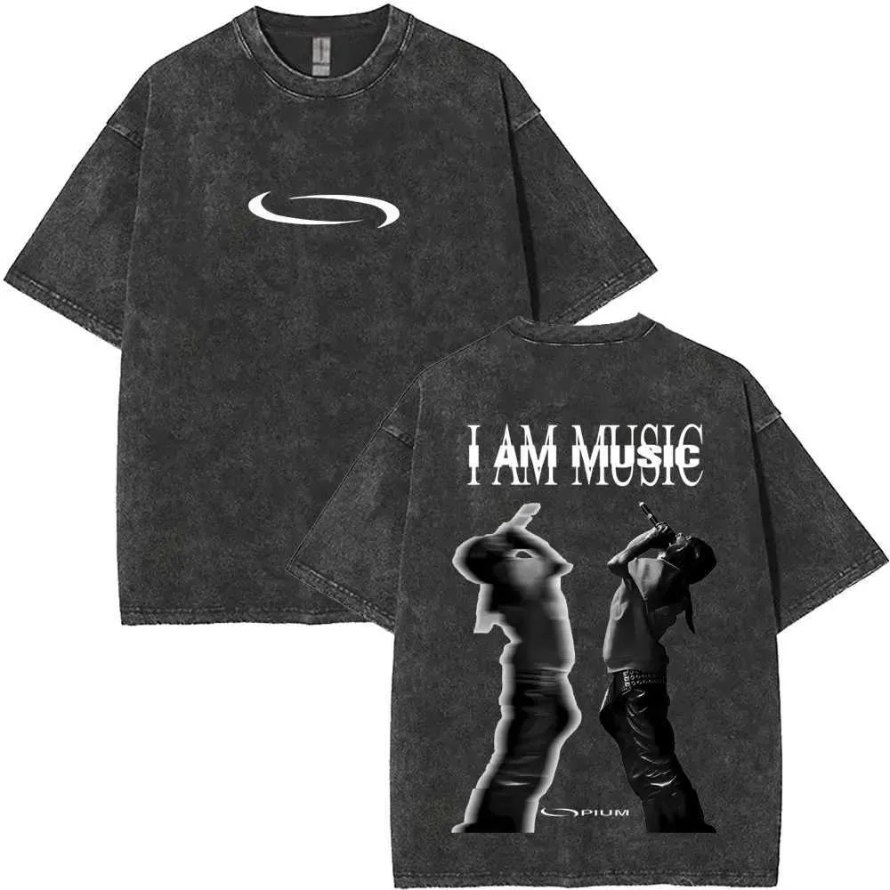 Retro Washed Rap Artist Playboi Carti I AM Music Tour 2025 T Shirt