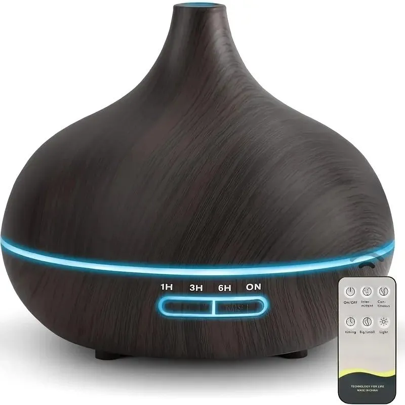 500ml Nuevo diseño difusor de aroma humidificador de aire ultrasónico - China Purificador de aire y ambientador precio