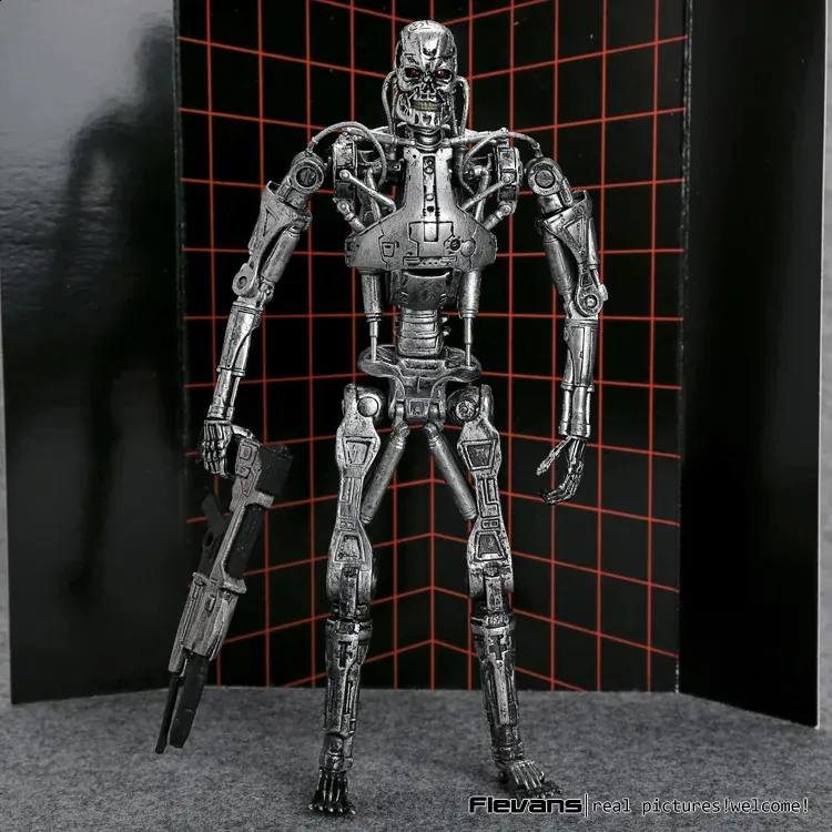 Terrillian Endoskeleton PVC Terminator Action Figure Collectible Model ...